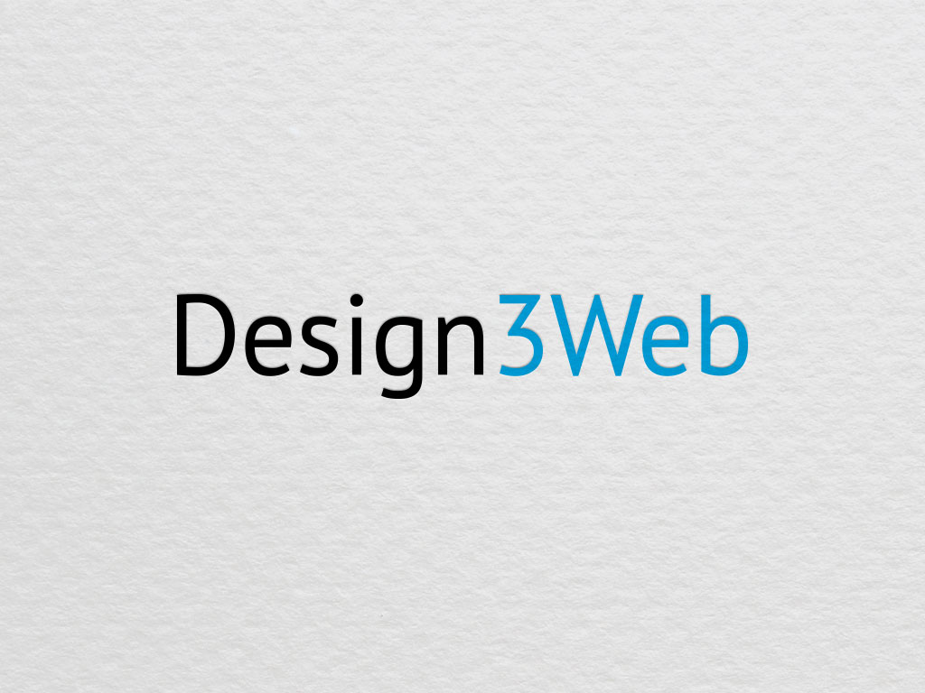 Logotipo Design3Web